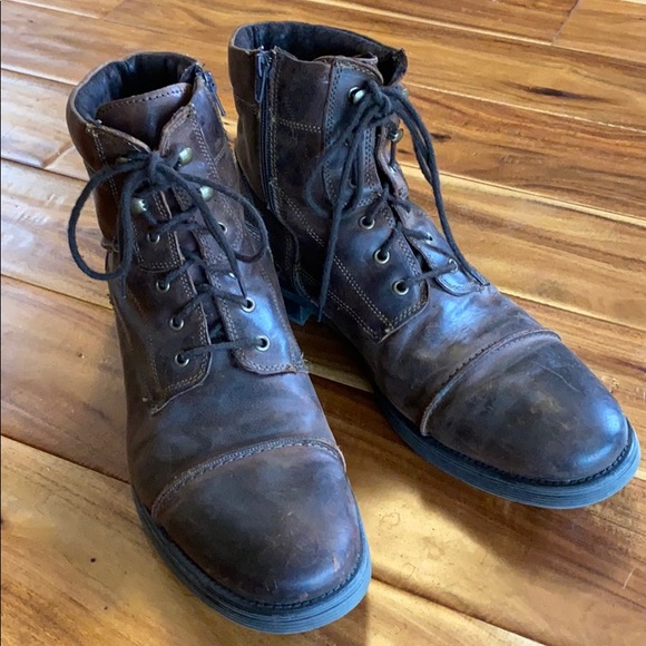 gbx cap toe zipper boot